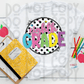 Neon 80s Polka Dot Grade (All grades in this listing in the dropdown)-DTF
