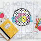 Neon 80s Polka Dot Grade (All grades in this listing in the dropdown)-DTF