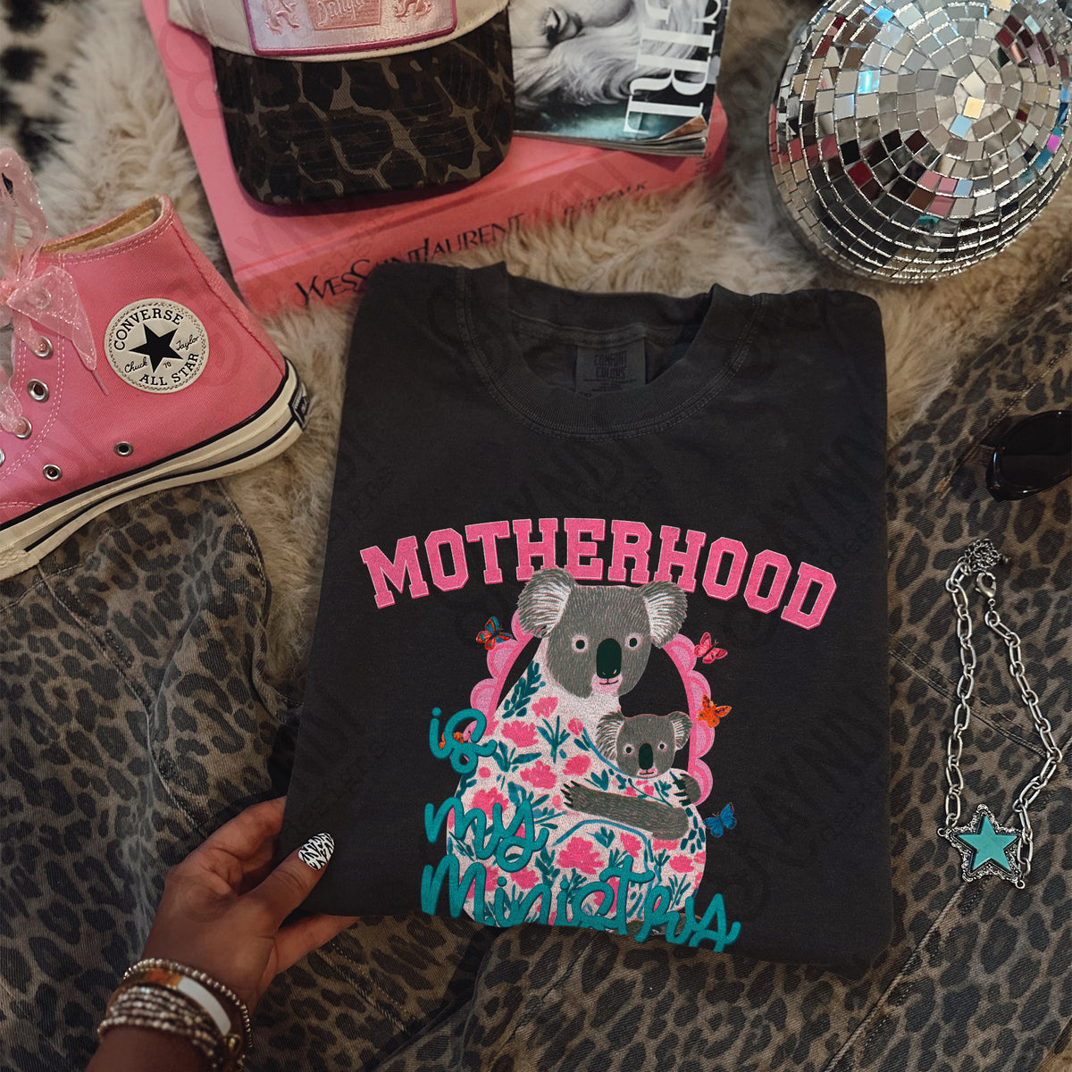 Motherhood is my Ministry -DTF&UV