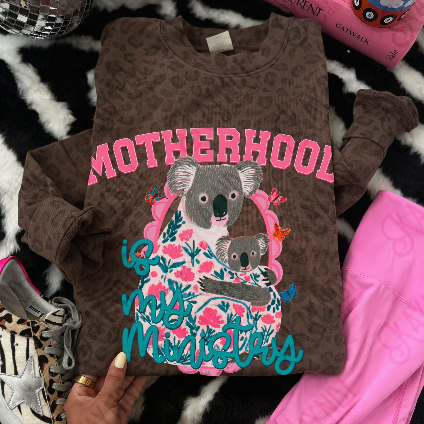 Motherhood is my Ministry -DTF&UV