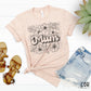 Black Floral Titles DROPDOWN - DTF