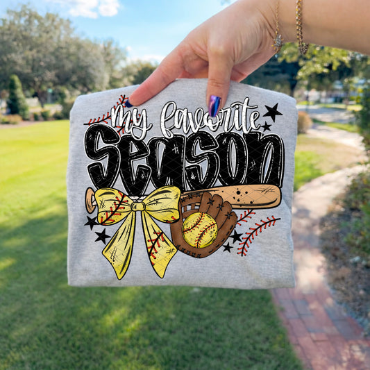 My favorite Season Softball -DTF&UV