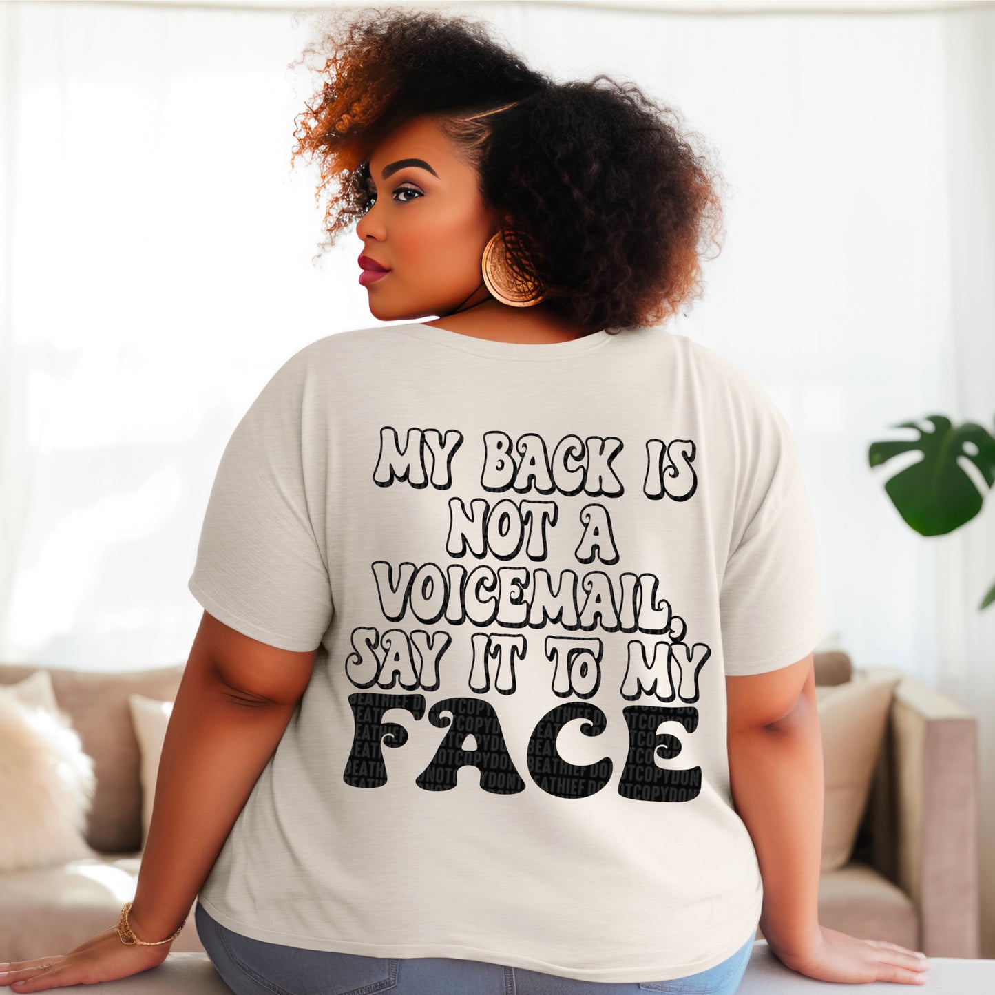 My back is not a voicemail-DTF