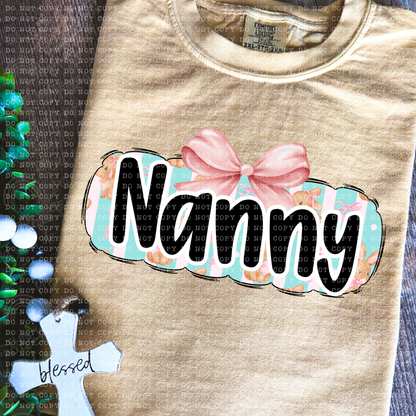 COQUETTE BUNNY NAMES(all in dropdown)-DTF