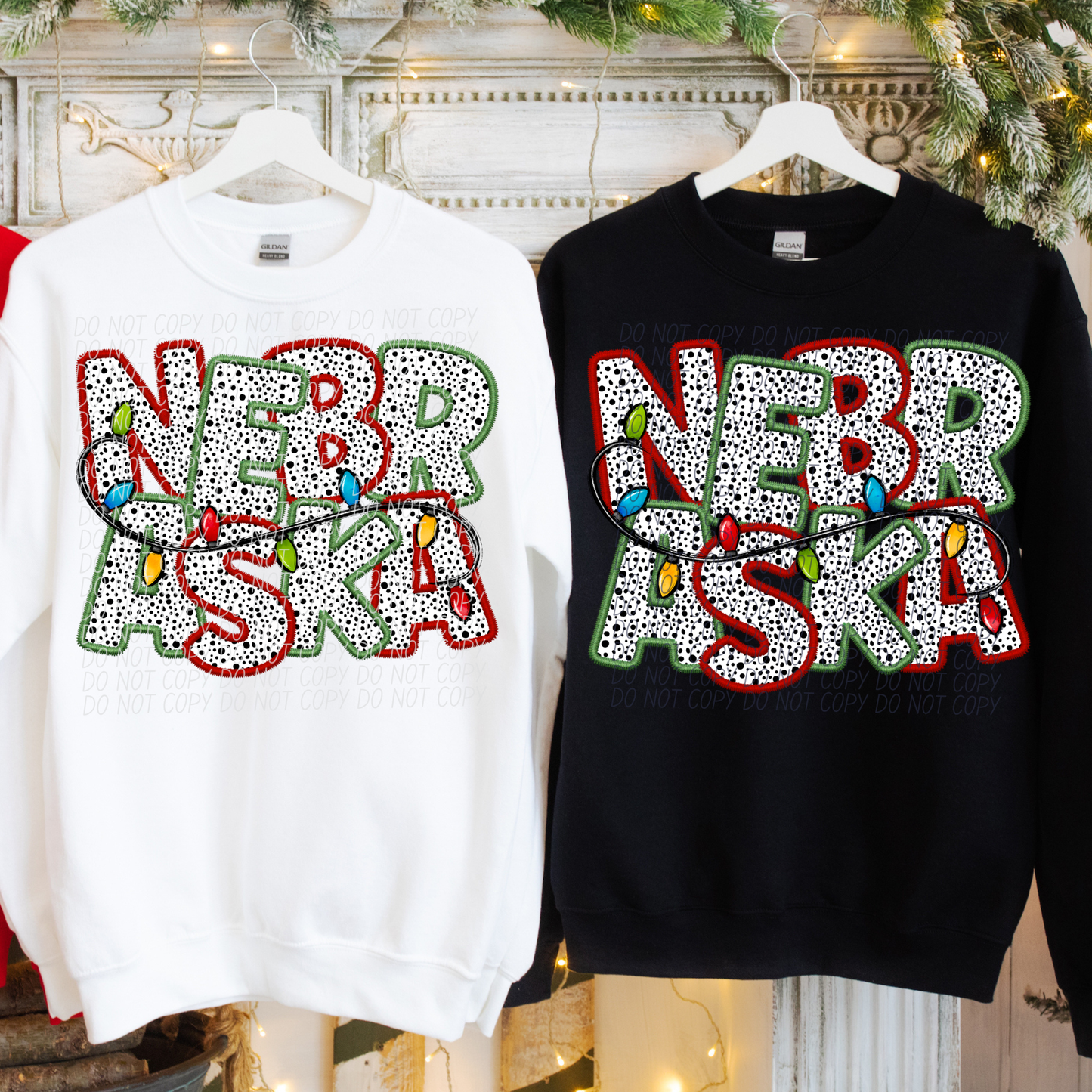 Dot Christmas STATES (dropdown)-DTF&UV