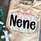 COQUETTE BUNNY NAMES(all in dropdown)-DTF