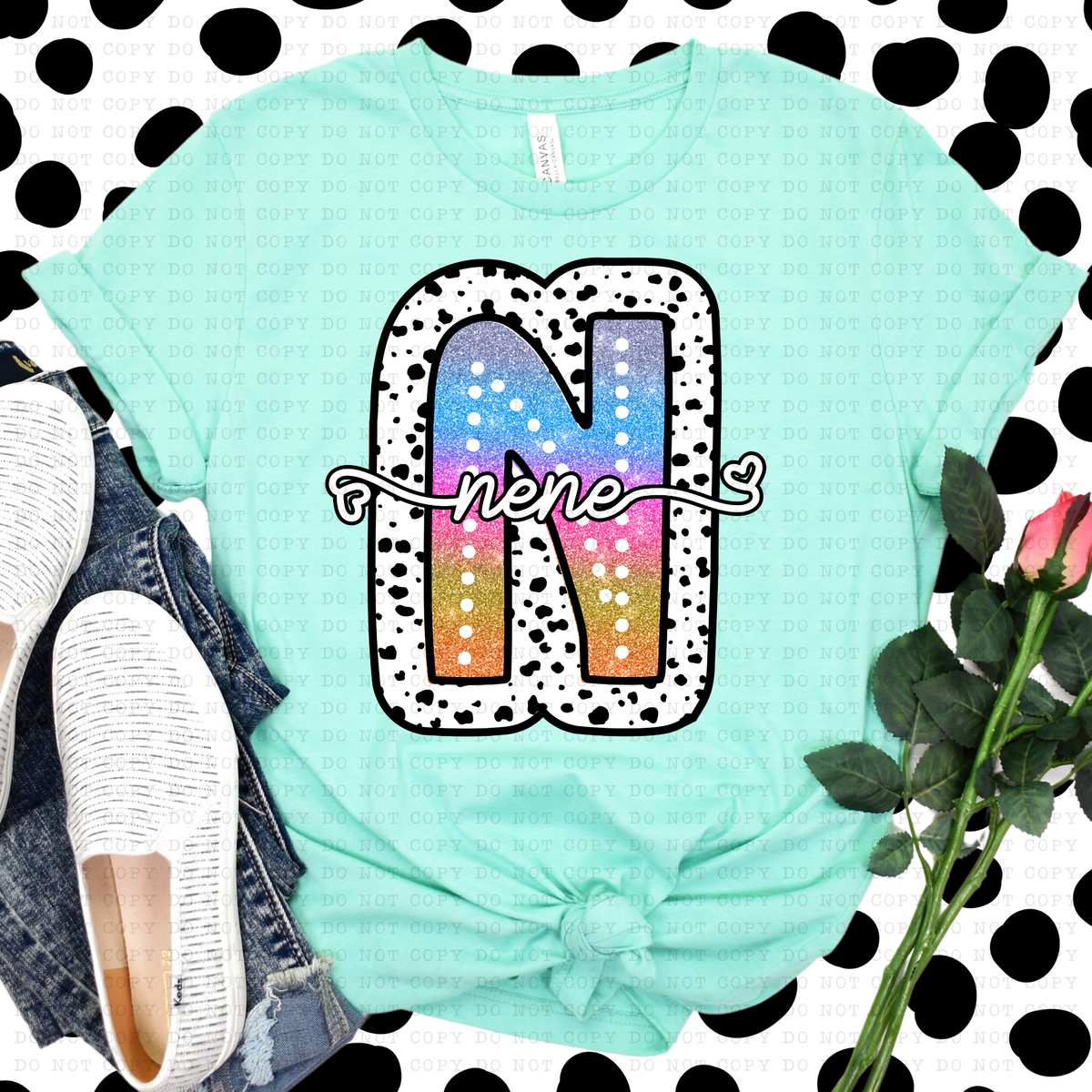 Tie dye dottie(all in dropdown)-DTF