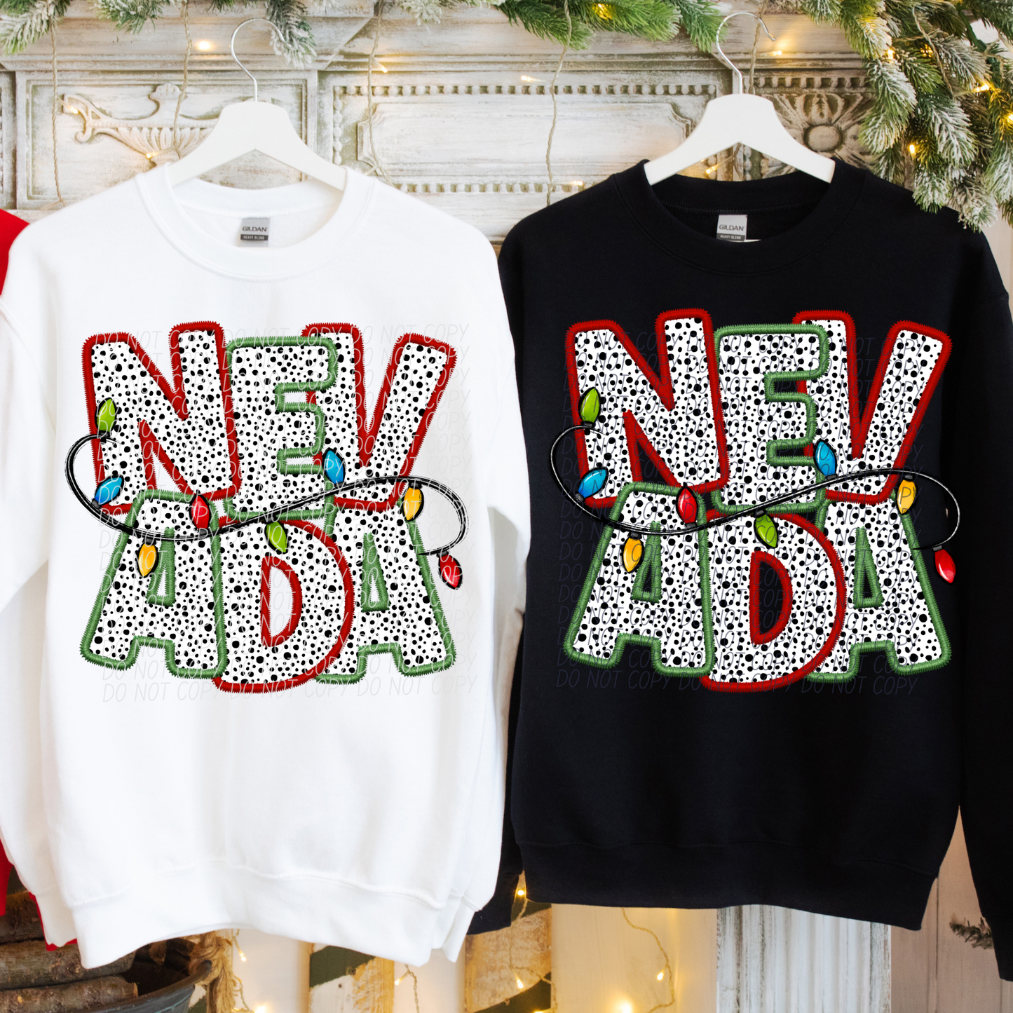 Dot Christmas STATES (dropdown)-DTF&UV