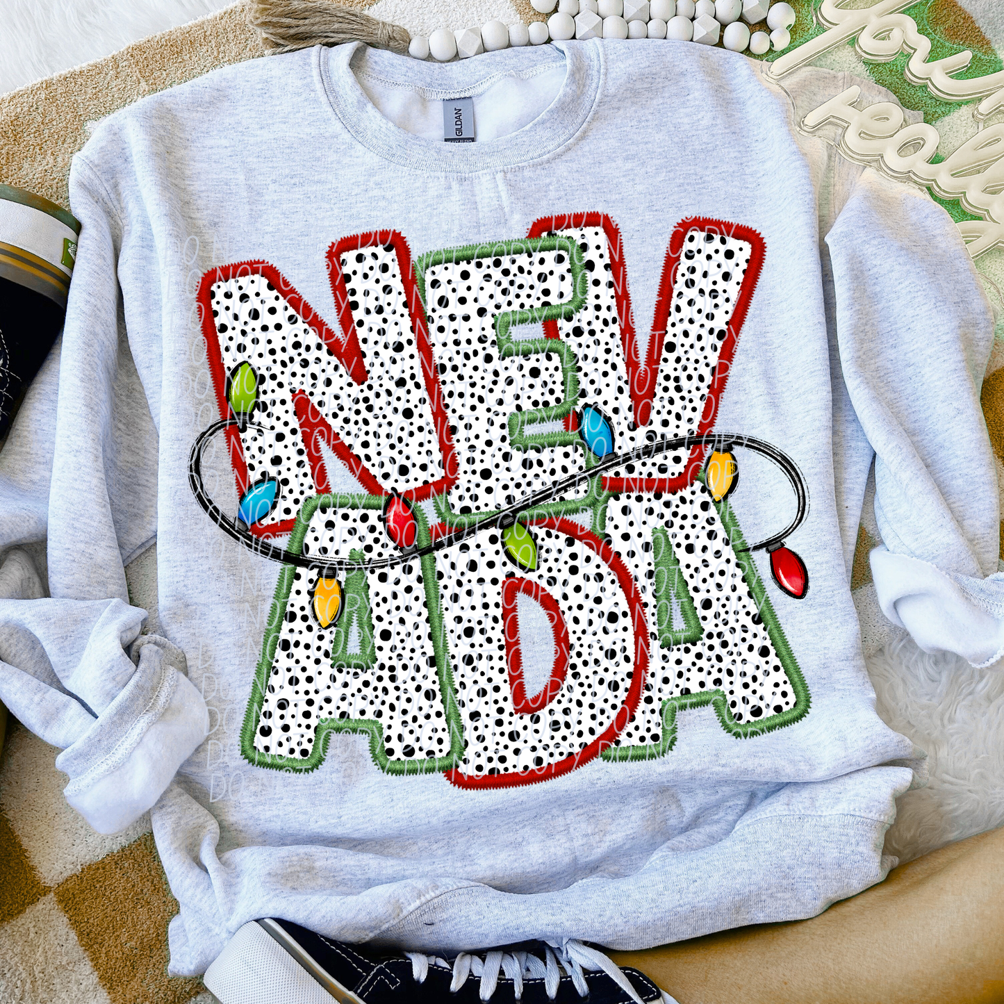 Dot Christmas STATES (dropdown)-DTF&UV