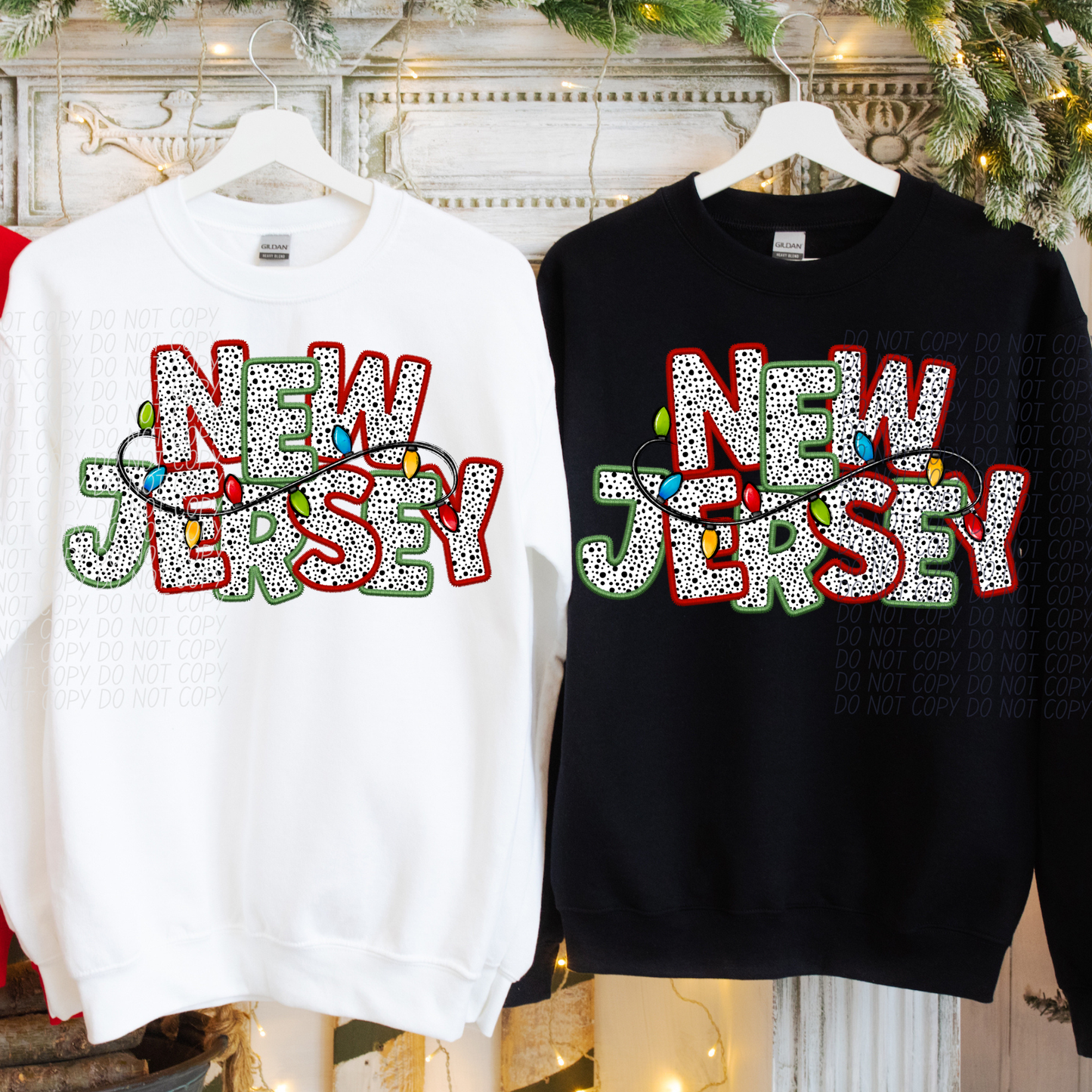 Dot Christmas STATES (dropdown)-DTF&UV