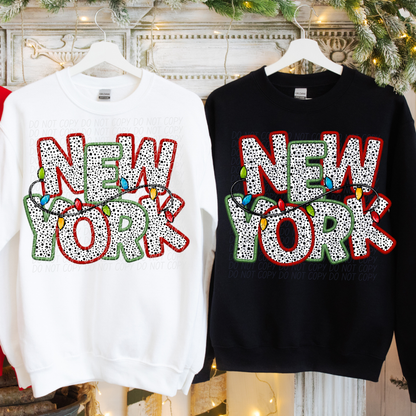 Dot Christmas STATES (dropdown)-DTF&UV