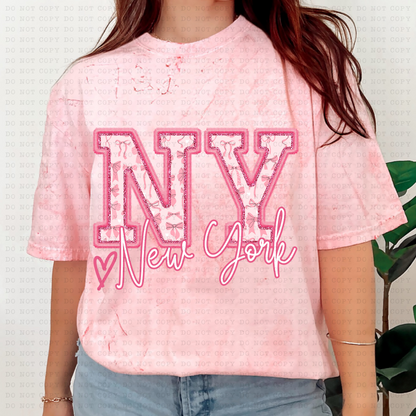 PINK COQUETTE STATES(Dropdown)-DTF
