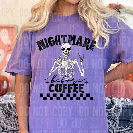 Nightmare before Coffee-DTF