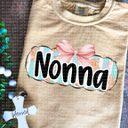 COQUETTE BUNNY NAMES(all in dropdown)-DTF