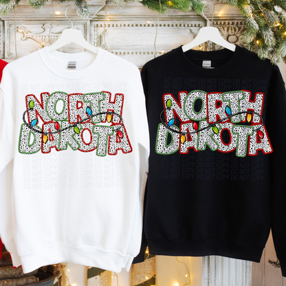 Dot Christmas STATES (dropdown)-DTF&UV