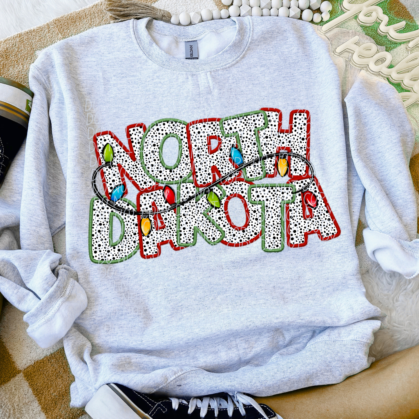 Dot Christmas STATES (dropdown)-DTF&UV