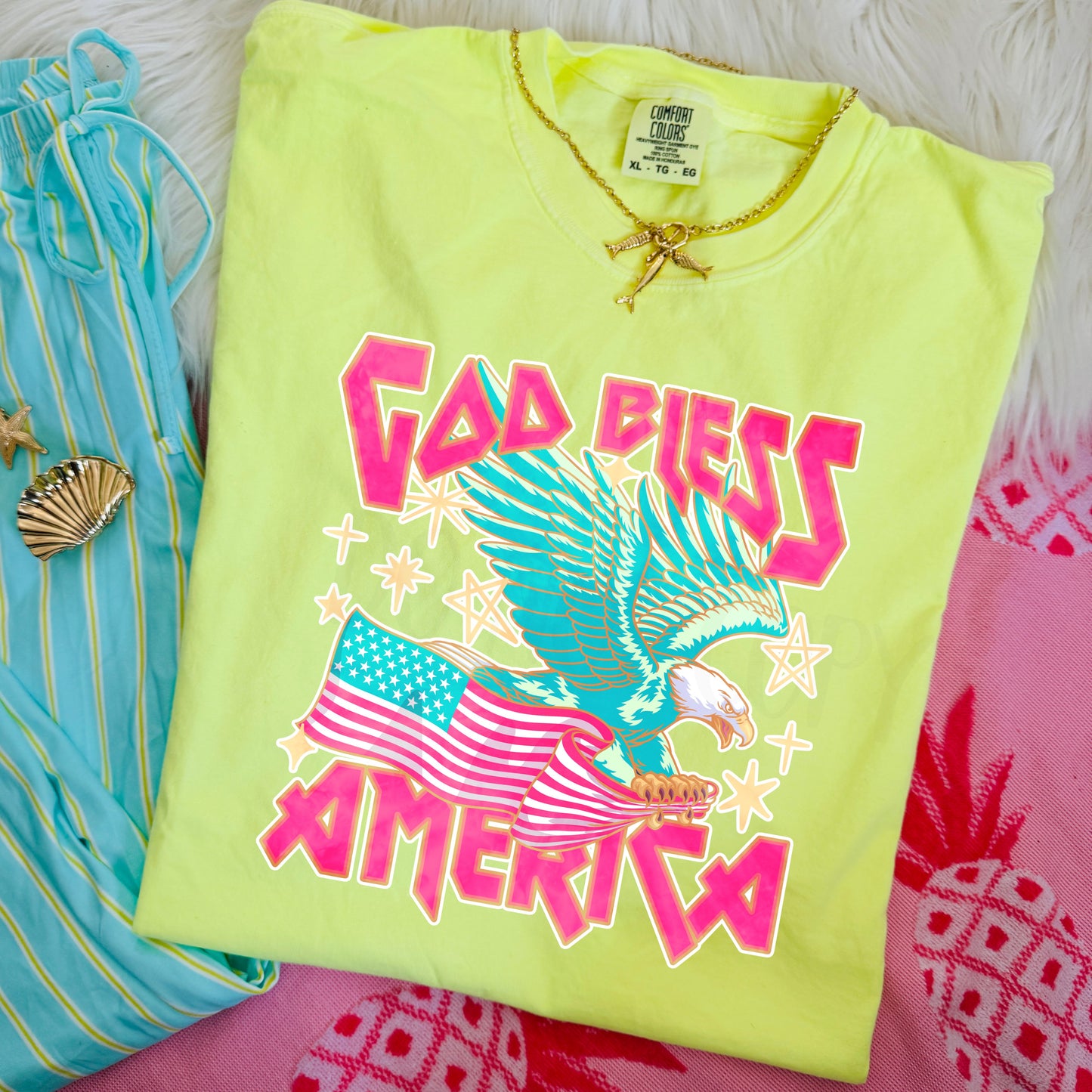 God Bless America -DTF&UV