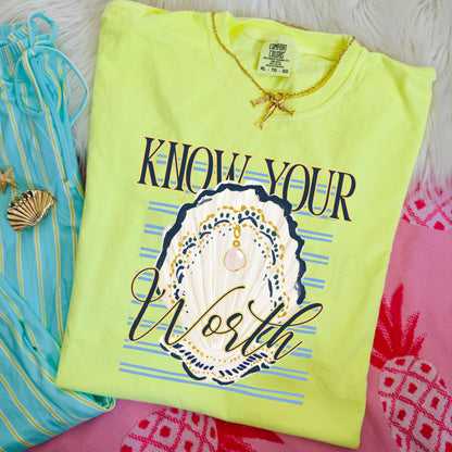 Know Your Worth Pearl -DTF&UV