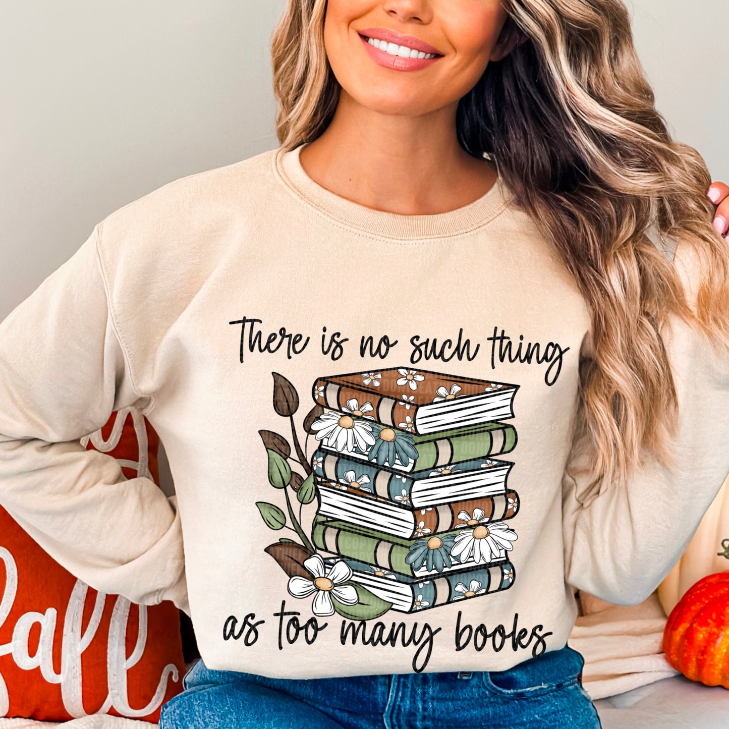 No such thing as too many books-DTF