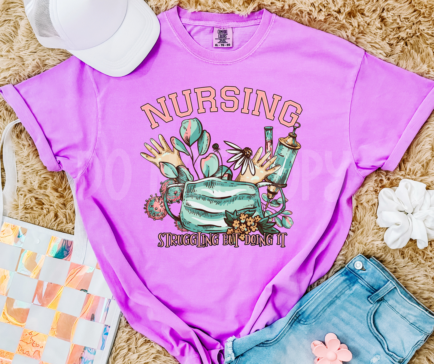 Nursing Struggling but Doing It-DTF