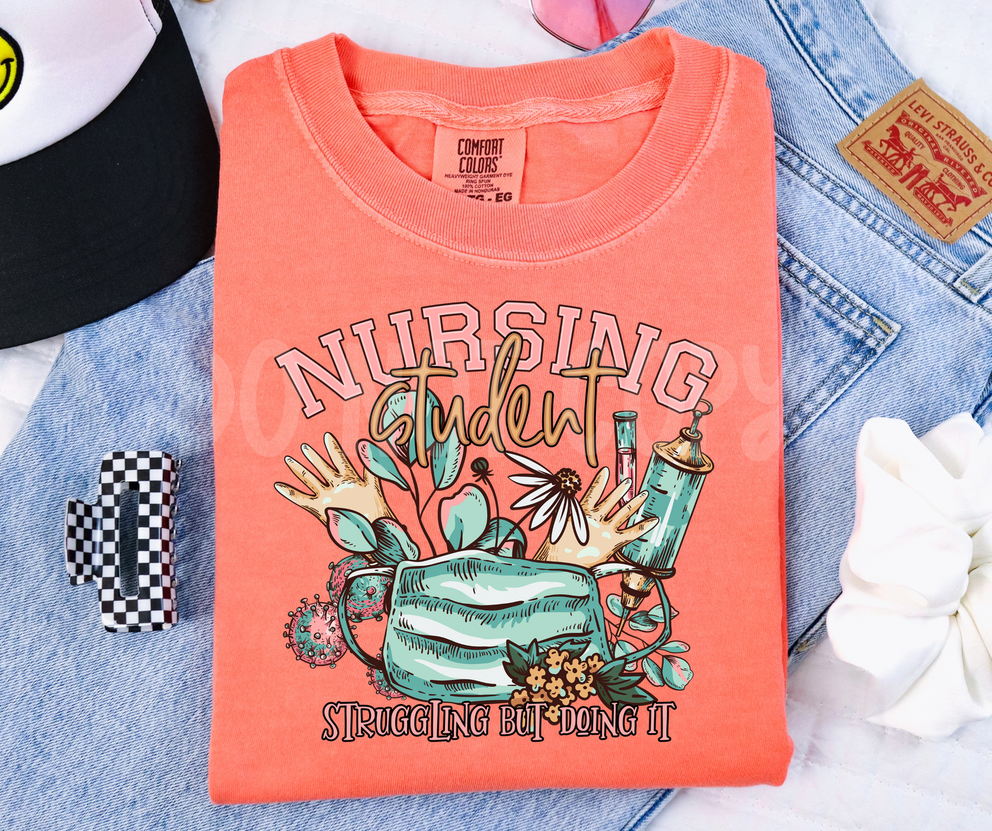 Nursing Student Stuggling but Doing It-DTF