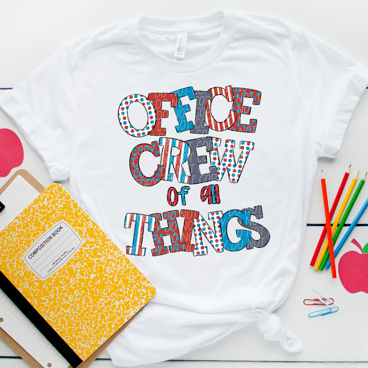 OFFICE CREW OF ALL THINGS-DTF