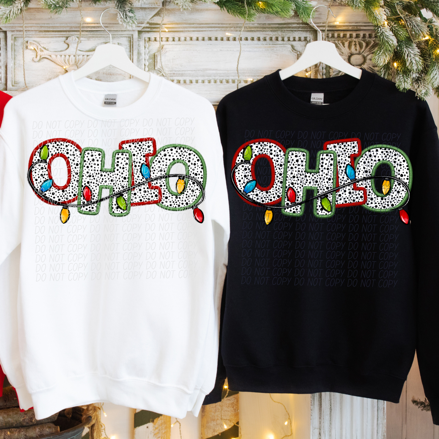 Dot Christmas STATES (dropdown)-DTF&UV