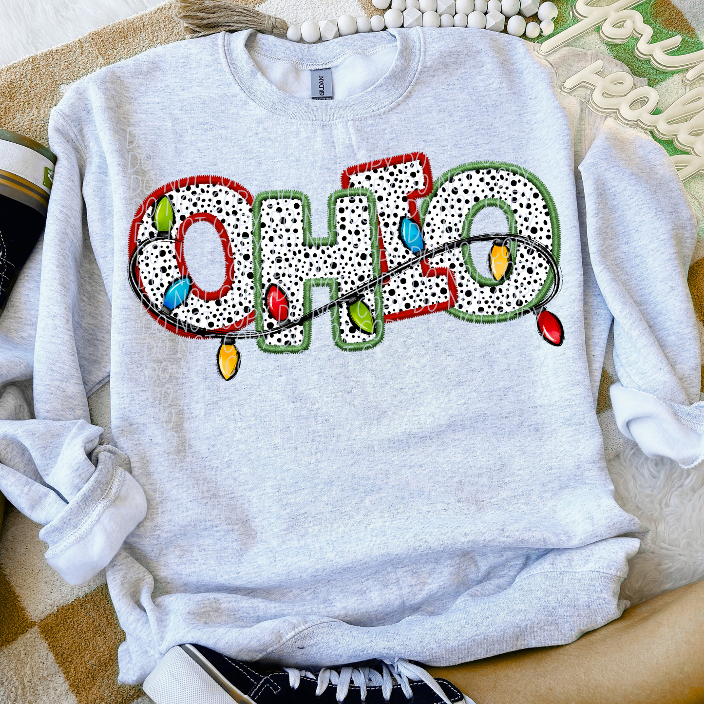 Dot Christmas STATES (dropdown)-DTF&UV