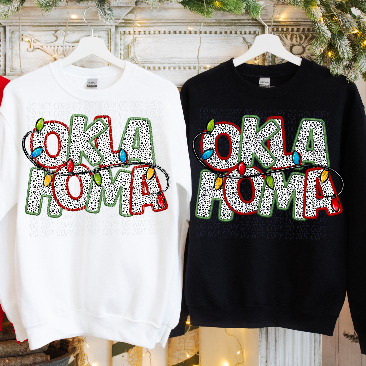 Dot Christmas STATES (dropdown)-DTF&UV