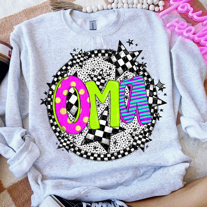 Neon Names(Dropdown)-DTF