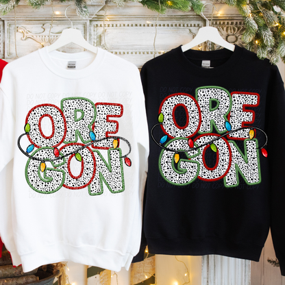 Dot Christmas STATES (dropdown)-DTF&UV