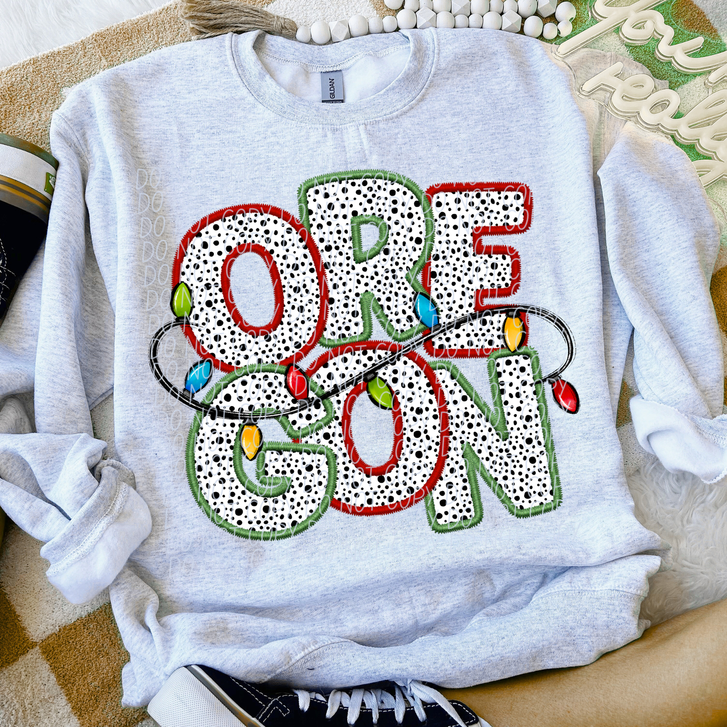 Dot Christmas STATES (dropdown)-DTF&UV