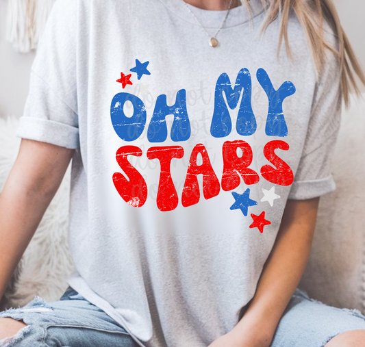 Oh My Stars -DTF&UV