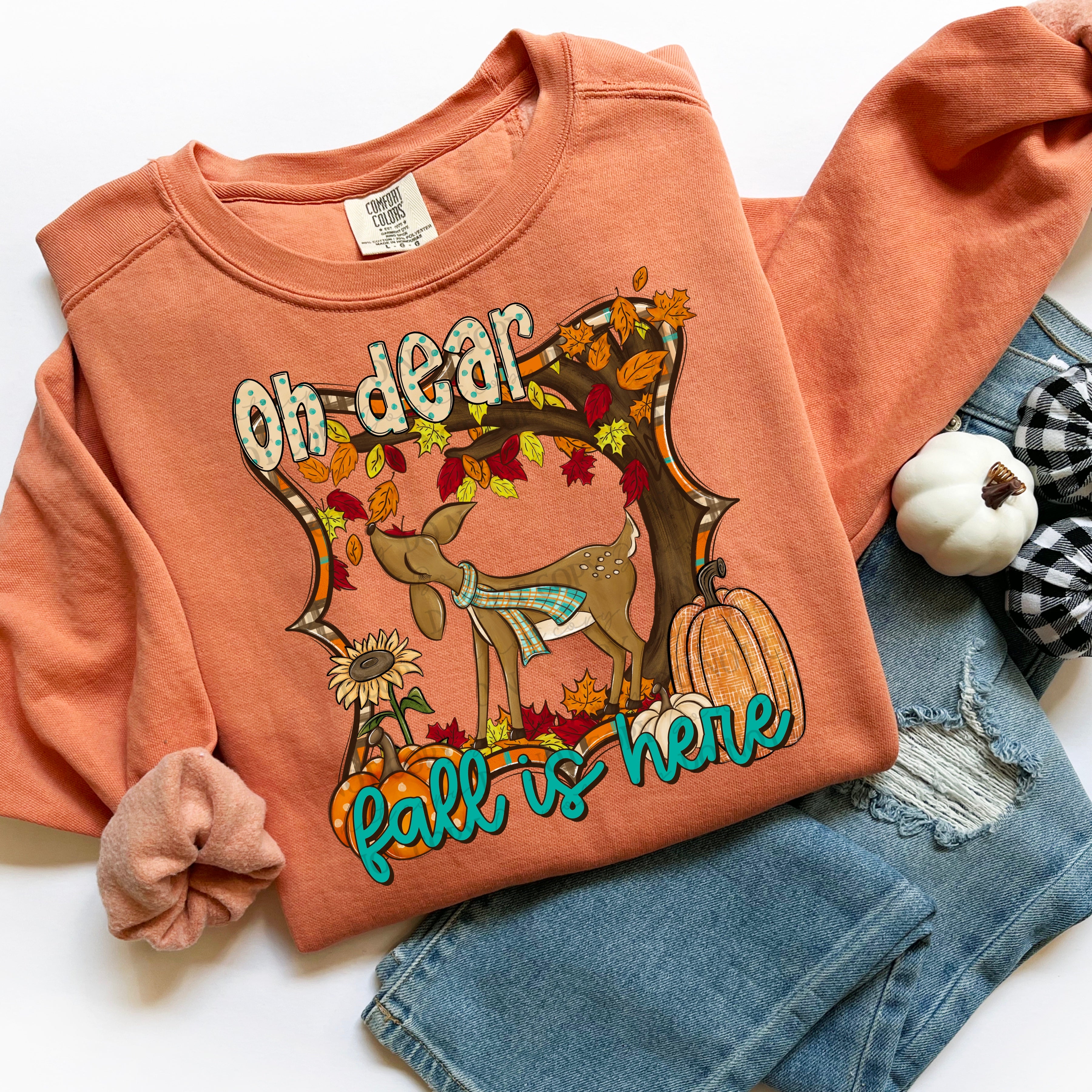 Oh dear fall is here-DTF – ABIDesignstore