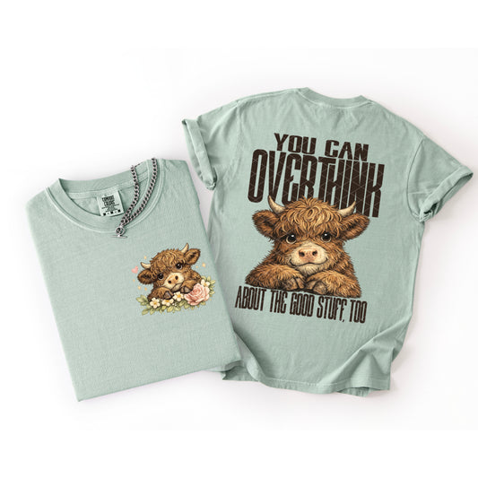 Overthink (included FRONT AND BACK) - DTF&UV