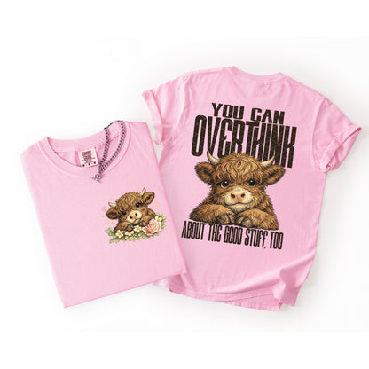 Overthink brown (included FRONT AND BACK) - DTF&UV