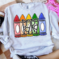 CRAYON BACK TO SCHOOL primary (dropdown)-DTF&UV