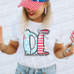 Patriotic States  with bow(Dropdown)-DTF