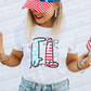 Patriotic States  with bow(Dropdown)-DTF