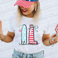 Patriotic States  with bow(Dropdown)-DTF