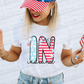 Patriotic States  with bow(Dropdown)-DTF