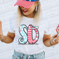 Patriotic States  with bow(Dropdown)-DTF