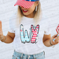 Patriotic States  with bow(Dropdown)-DTF