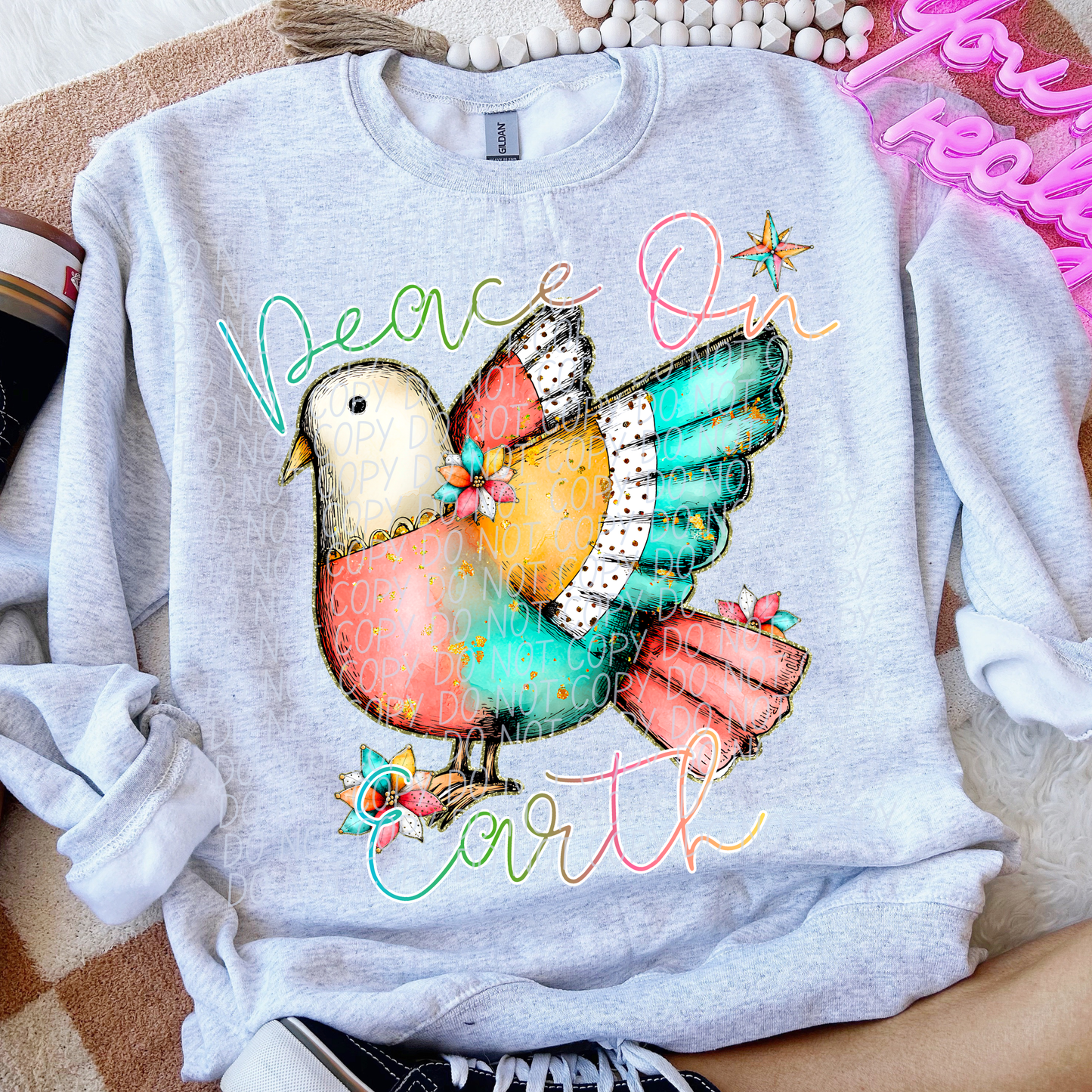 PEACE ON EARTH-DTF&UV