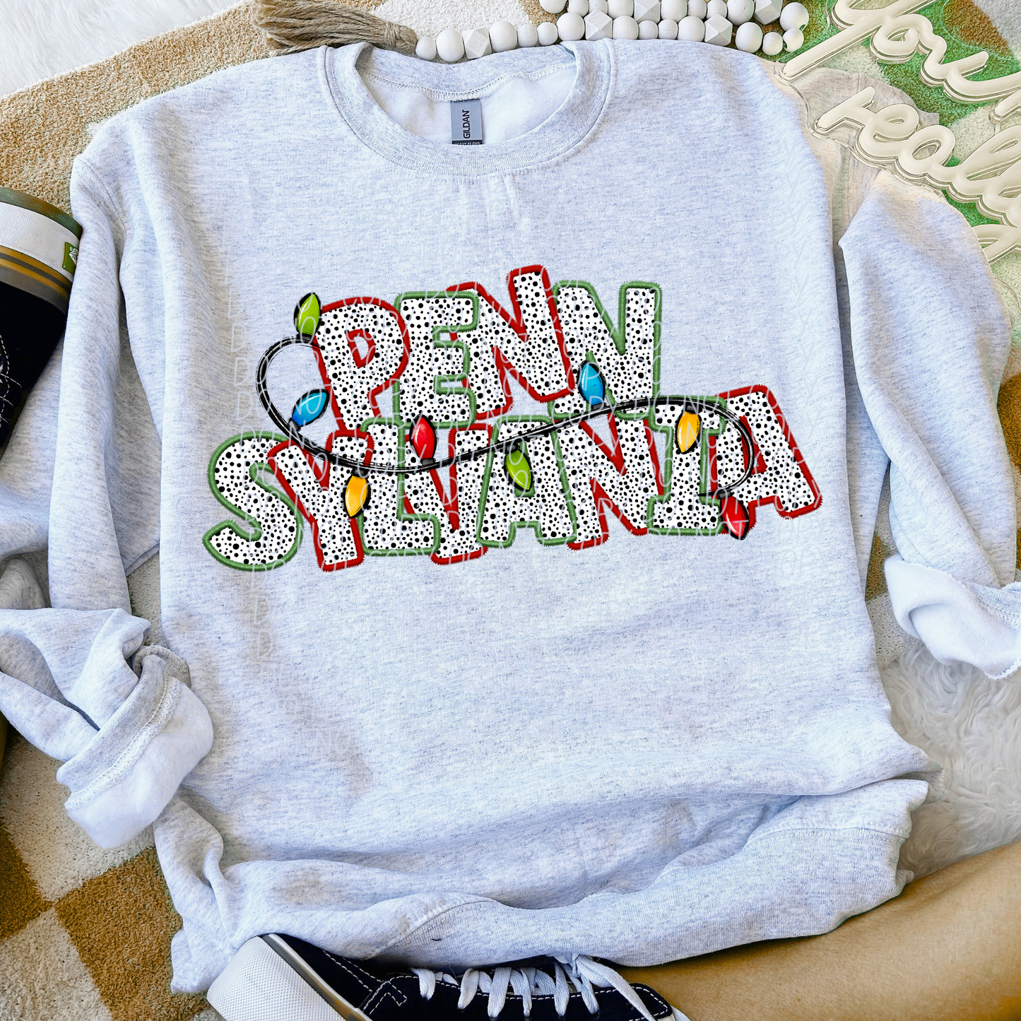 Dot Christmas STATES (dropdown)-DTF&UV