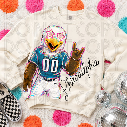 PHILADELPHIA Delulu  Mascot -DTF&UV