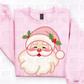 PINK SANTA FAUX EMBROIDERY -DTF&UV