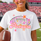 Football Pink Orange Stars Mascot (Dropdown)- DTF&UV