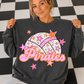 Volleyball Pink Orange Stars Mascot (Dropdown)- DTF&UV