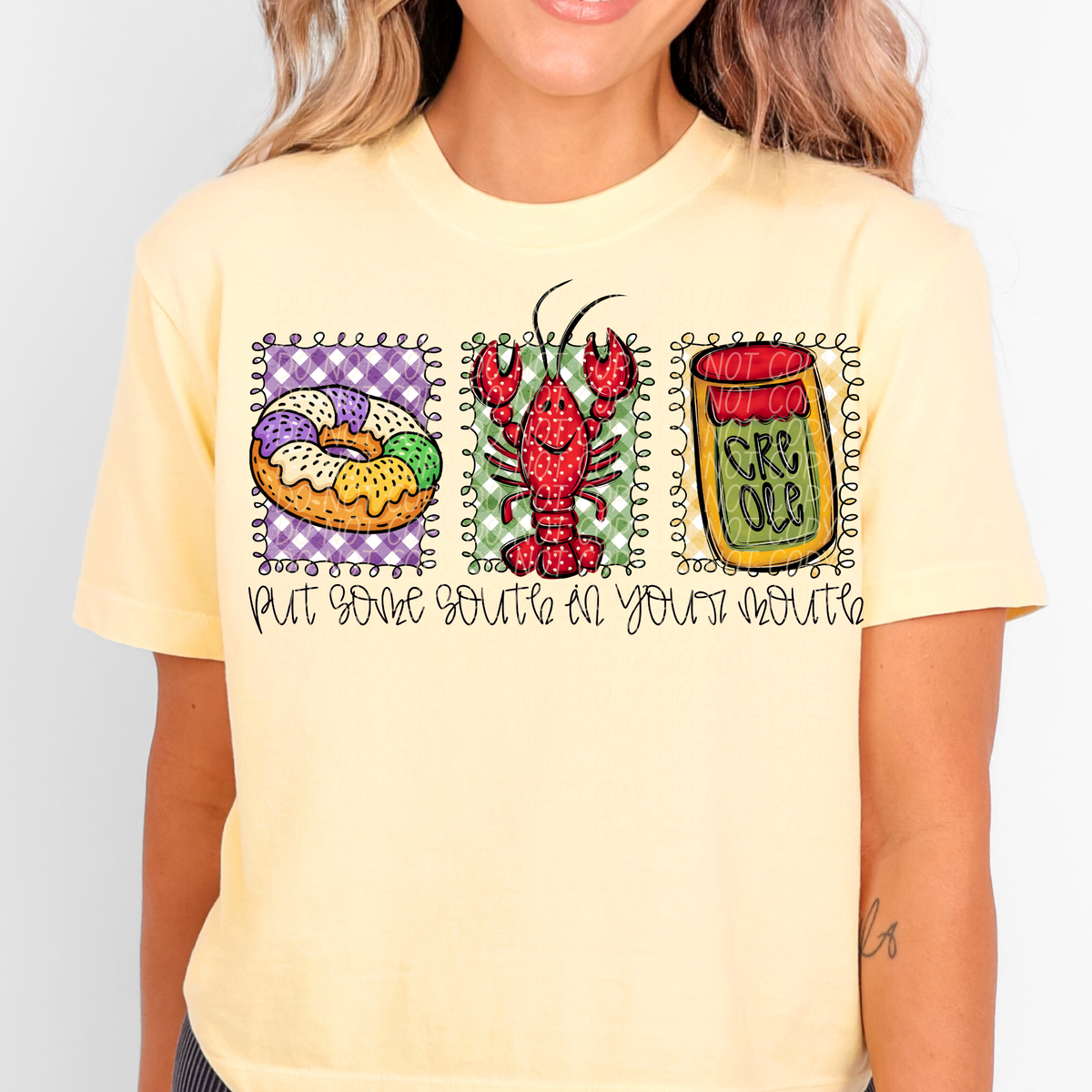 Put some south in your mouth- DTF&UV
